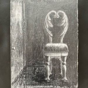 Original artwork, The Chair, small size
